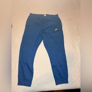 Nike Men’s Blue Fleece Joggers